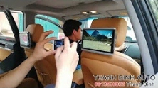 Video Màn hình Android sau gối đầu ô tô xe hơi - ThanhBinhAuto